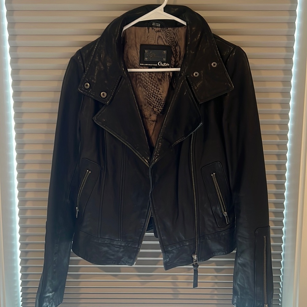 Aritzia Leather Jacket